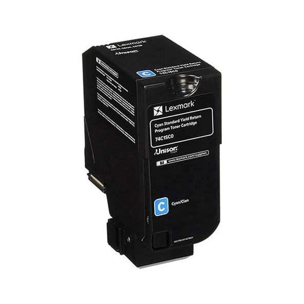 Lexmark 74C5SC0 Toner Orj. - CS720, CS725, CX725 Cyan (7K) ürün görseli 1