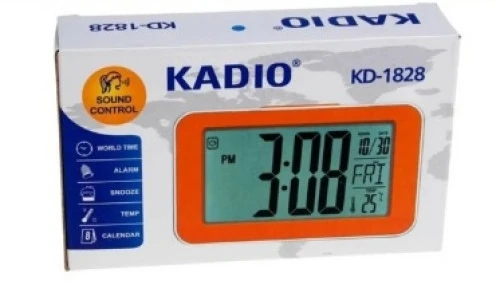 KADIO KD-1828 DİJİTAL MASA SAATİ ürün görseli 1