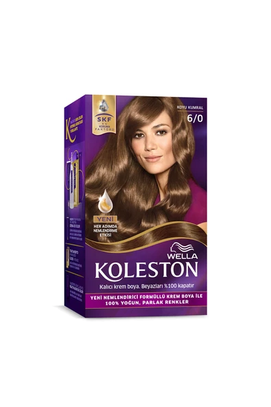 Koleston Kit Saç Boyası-6-0 Koyu Kumral ürün görseli 1