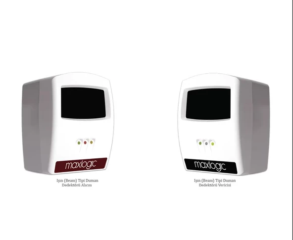Maxlogic Akıllı ML-1170.SCI Adresli Işın (Beam) Tipi Duman Dedektörü, Alıcı Verici Dahil, Kısa Devre İzolatörlü ürün görseli 1