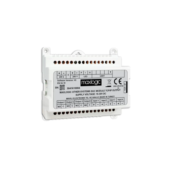 Maxlogic ML-12011.C Akıllı Adresli Sistem-Supervisor Arası SGC Modülü, TCP/IP Çıkışlı ürün görseli 1