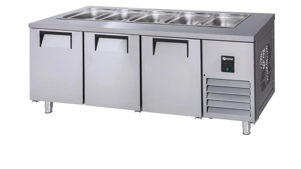 Iceinox Servis Buzdolabı 515 Lt 3 Kapılı - Resim 2