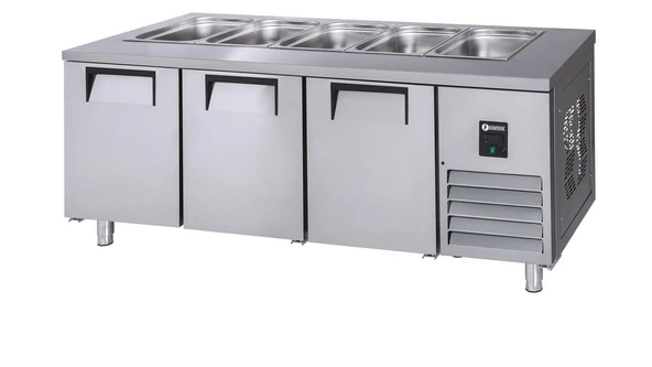 Iceinox Servis Buzdolabı 515 Lt 3 Kapılı - Resim 2