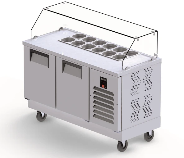 Iceinox Hazırlık Buzdolabı 650 Lt ürün görseli 1