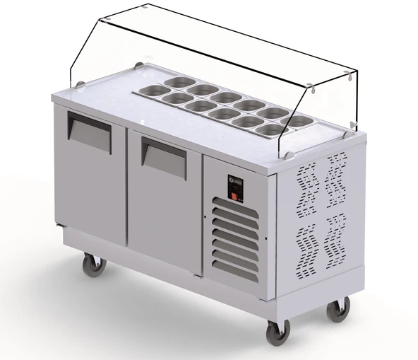 Iceinox Hazırlık Buzdolabı 650 Lt ürün görseli 1