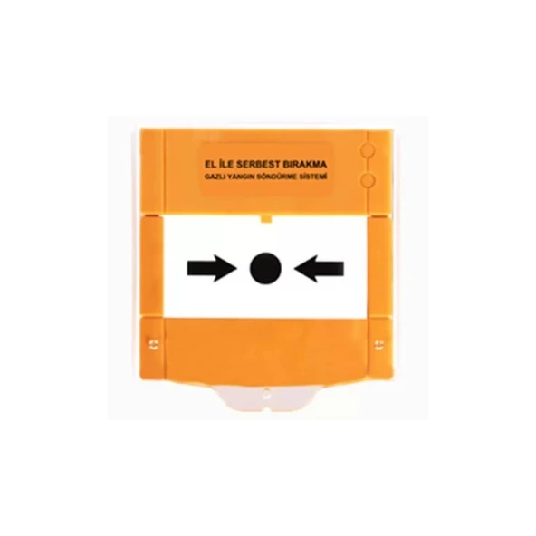Maxlogic ML-2710.MR/M Konvansiyonel Söndürmeyi El-Serbest Bırakma Butonu, Marin Sertifikalı ürün görseli 1