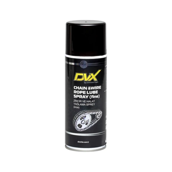 DVX Zincir ve Halat Yağlama Spreyi (İnce) 400 ml.AER2703 ürün görseli 1