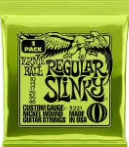 Ernieball P03221 REGULAR SLINKY 3 PACK Elektro Tel (3lü Paket) ürün görseli 1