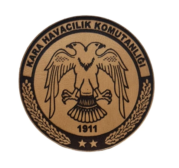 KARA HAVACILIK KOMUTANLIĞI  Deri PEÇ - Arma - Leather Patch ürün görseli 1