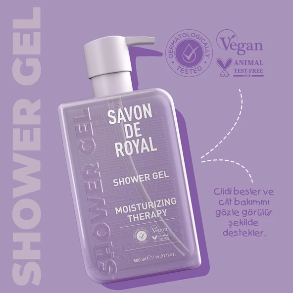 Savon De Royal Miracle Duş Jeli Moisture Therapy 500 ml - Resim 2