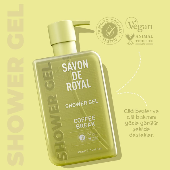 Savon De Royal Miracle Duş Jeli Caffee Break 500 ml - Resim 2