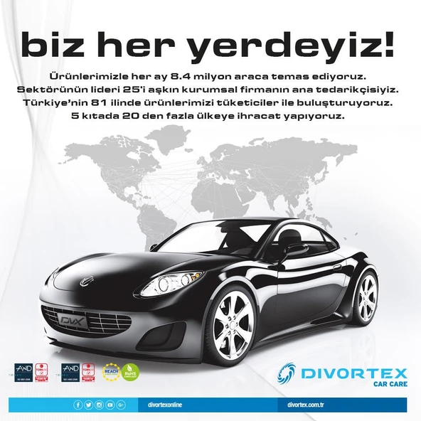 Divortex Full Clean Motor Temizleme  Sıvısı 5 kg. - Resim 2