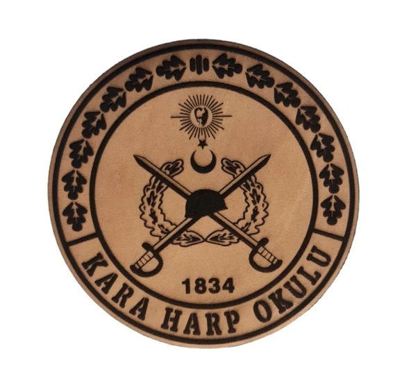 KARA HARP OKULU Deri PEÇ - Arma - Leather Patch ürün görseli 1