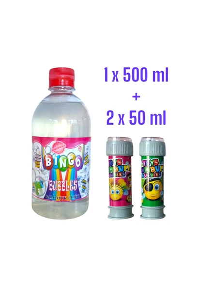 2 Adet BumBum 50ml Köpük+ 1 Adet Baloncuk 500ml Likiti ürün görseli 1