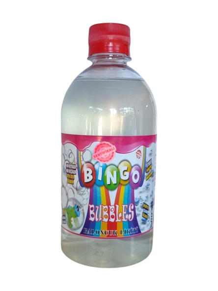 2 Adet Yedek Likit 500 ml  Köpük Bubbles +5 Adet 50ml Üflemeli Köpük ürün görseli 1