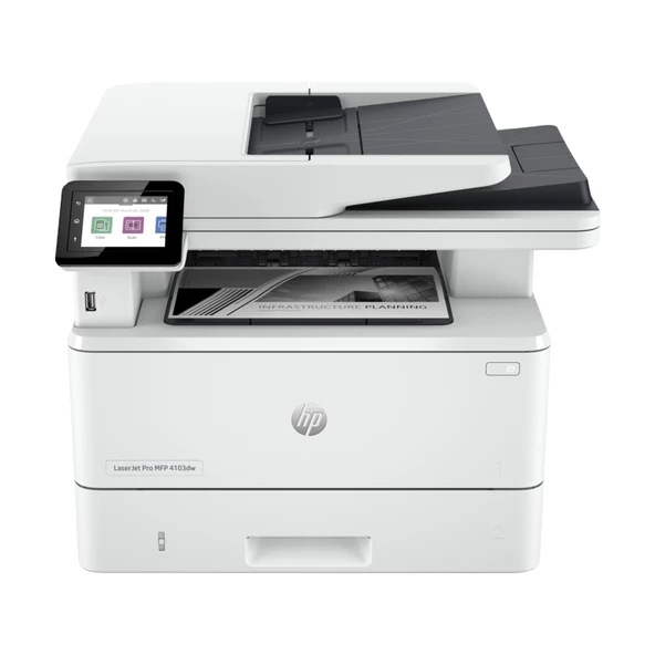 HP 4103DW 2Z627A A4 Siyah Çok Fonksiyonlu Dublex Laser Yazıcı USB 2.0,Ethernet,Kablosuz ürün görseli 1