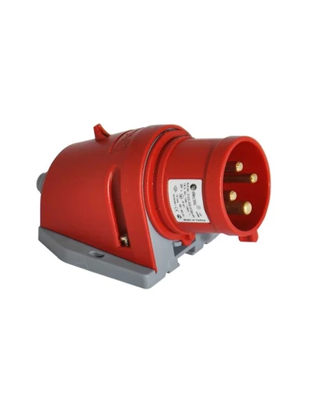 Tp Electric 3122-312-1600 4X16A CEE Norm Duvar Fişi Vidalı IP44 ürün görseli 1