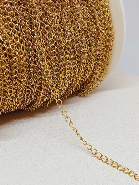Çelik Gold Takı Uzatma Zinciri 1metre (51284) ürün görseli 1