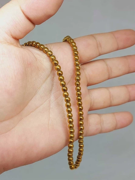 Hematit Taşı 4mm Dizi (52434) ürün görseli 1