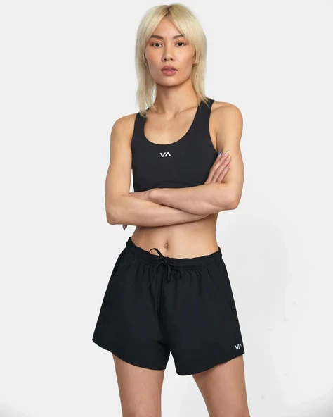 Rvca AVJNS00180-BLK Va Essential Yogger 12 Kadın Spor Şort ürün görseli 1