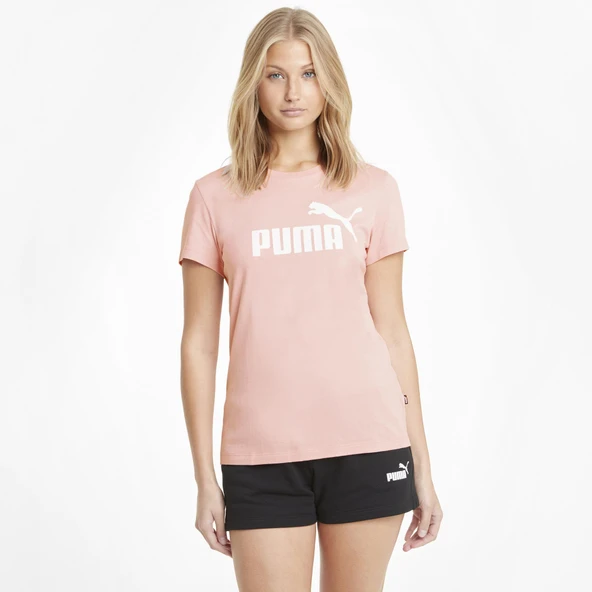 Puma 58677480 Ess Logo Tee Kadın Spor Tişört ürün görseli 1