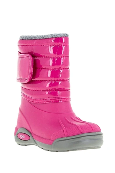 Igor W10168-007 Topo Ski Charol Kız Çocuk Yağmur Çizmesi ürün görseli 1