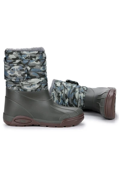Igor W10210-042 Topo Ski Camo Çocuk Yağmur Çizmesi ürün görseli 1