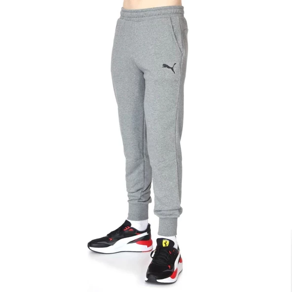 Puma Essential Logo Erkek Gri Günlük Stil Eşofman Altı 58671653 ürün görseli 1