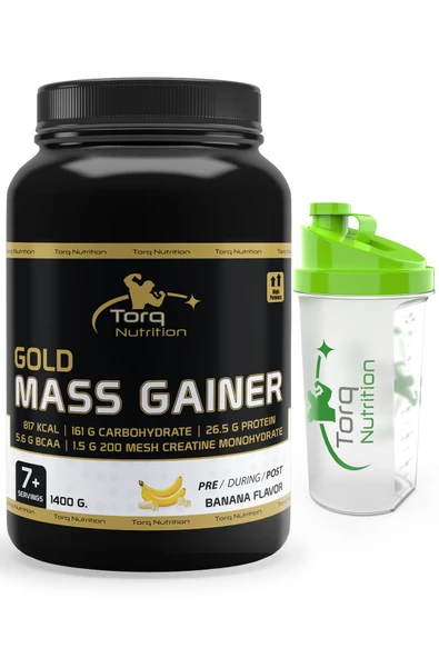 Torq Nutrition Gold Mass Gainer 1400g - Muzlu ürün görseli 1