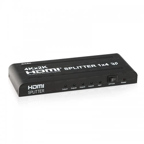 DARK 4port DK-HD-SP4X1 1port HDMI (giriş) 4port HDMI (çıkış) HDMI Switch ürün görseli 1