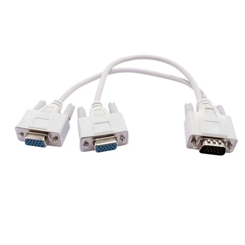 S-LINK SL-VGA152 30cm VGA (E) - 2-li VGA (D) Görüntü Kablosu ürün görseli 1