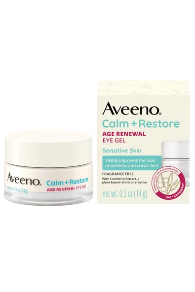 Aveeno Calm + Restore Age Renewal Jel Göz Altı Kremi 14GR ürün görseli 1