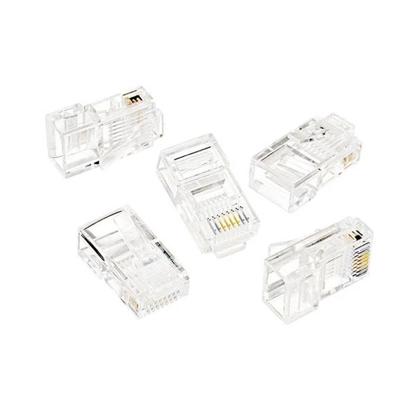S-LINK SL-COB20P CAT6 UTP Yeni Nesil RJ45 Konnektör (100 Adet) ürün görseli 1