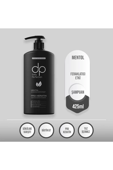 DP DAİLY PERFECTİON,Şampuan 425 ml Mentol ürün görseli 1