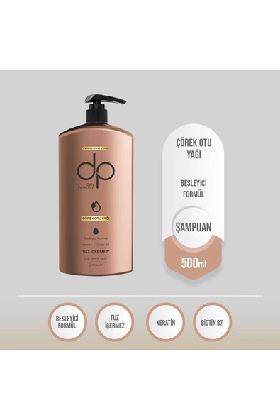 DP,6 Çeşit Şampuan Seti 500ml - Resim 3