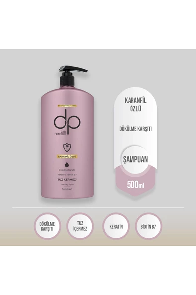 DP,6 Çeşit Şampuan Seti 500ml - Resim 4