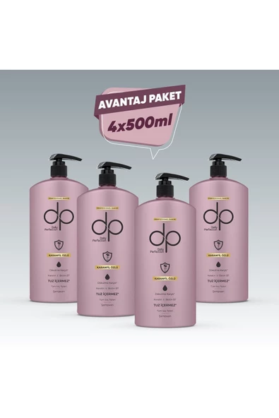 DP DAİLY PERFECTİON,Karanfil Özlü Tuzsuz Şampuan 4x500 ml ürün görseli 1