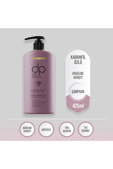 DP DAİLY PERFECTİON,Şampuan Karanfil Özlü 425 ml ürün görseli 1