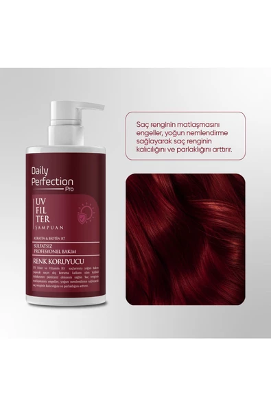 DAILY PERFECTION PRO,Uv Fılter Şampuan 450 ml - Resim 3