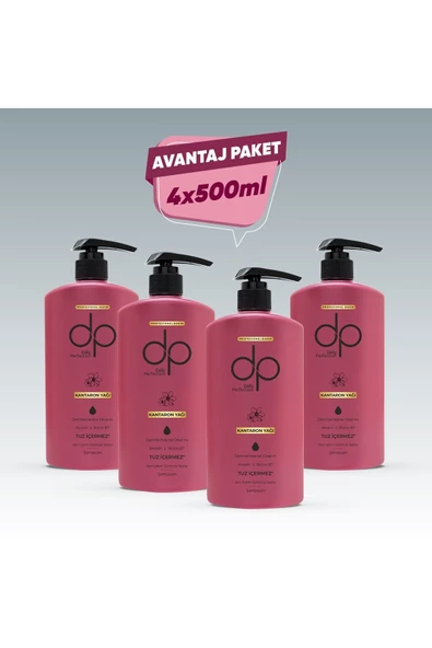 DP DAİLY PERFECTİON,Kantaron Yağı Tuzsuz Şampuan 4x500 ml ürün görseli 1