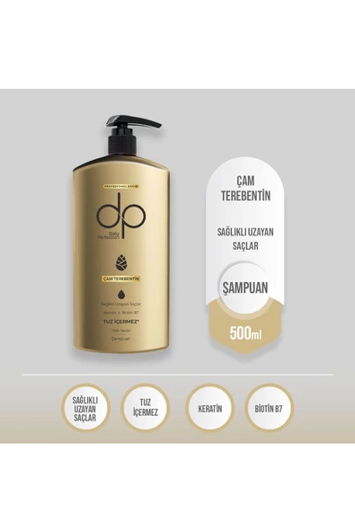 DP,Şampuan 500 ml 4'lü Çeşit Kuaför Set - Resim 2