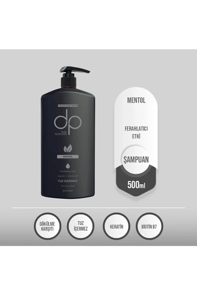 DP,Şampuan 500 ml 4'lü Çeşit Kuaför Set - Resim 4