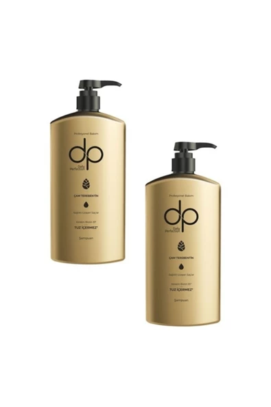 DP,Daily Perfection Tuzsuz Şampuan Çam Terebentin 2 Adet 500 ml ürün görseli 1