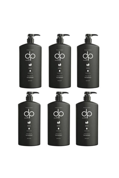 DP DAİLY PERFECTİON,Erkeklere Özel Mentol Ferahlatıcı Etki Tuzsuz Şampuan 6 Adet 800 ml ürün görseli 1