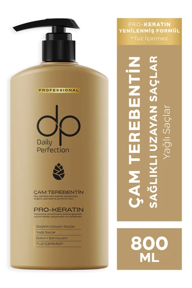 DP Daily Perfection Çam Terebentin Tuzsuz Şampuan 800 ml ürün görseli 1