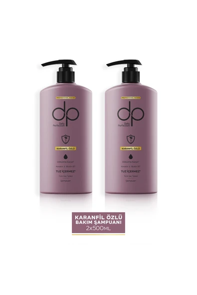 DP DAİLY PERFECTİON,Karanfil Özlü 500 ml Şampuan 2 Adet ürün görseli 1