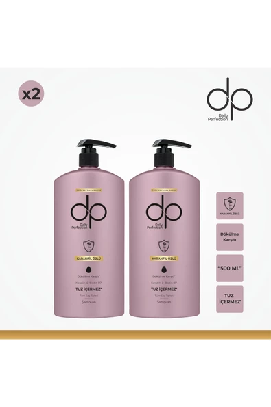DP DAİLY PERFECTİON,Karanfil Özlü 500 ml Şampuan 2 Adet ürün görseli 1
