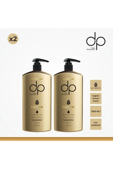 DP DAİLY PERFECTİON,Daily Perfection Çam Tereben Tuzsuz 500ml X2 Adet ürün görseli 1