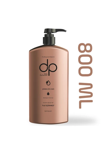 DP DAİLY PERFECTİON,Daıly Perfectıon Çörekotu Tuzsuz Şampuan 800 ml (2 Adet) ürün görseli 1