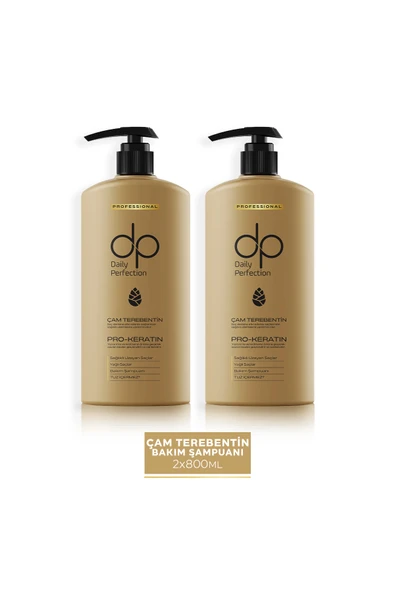 DP DAİLY PERFECTİON,Dp Çamtebentin 800 Ml Şampuan ( 2 Adet ) ürün görseli 1